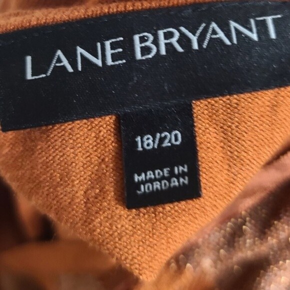 Lane Bryant Shimmer Metallic Sweater 18/20 - Picture 4 of 6